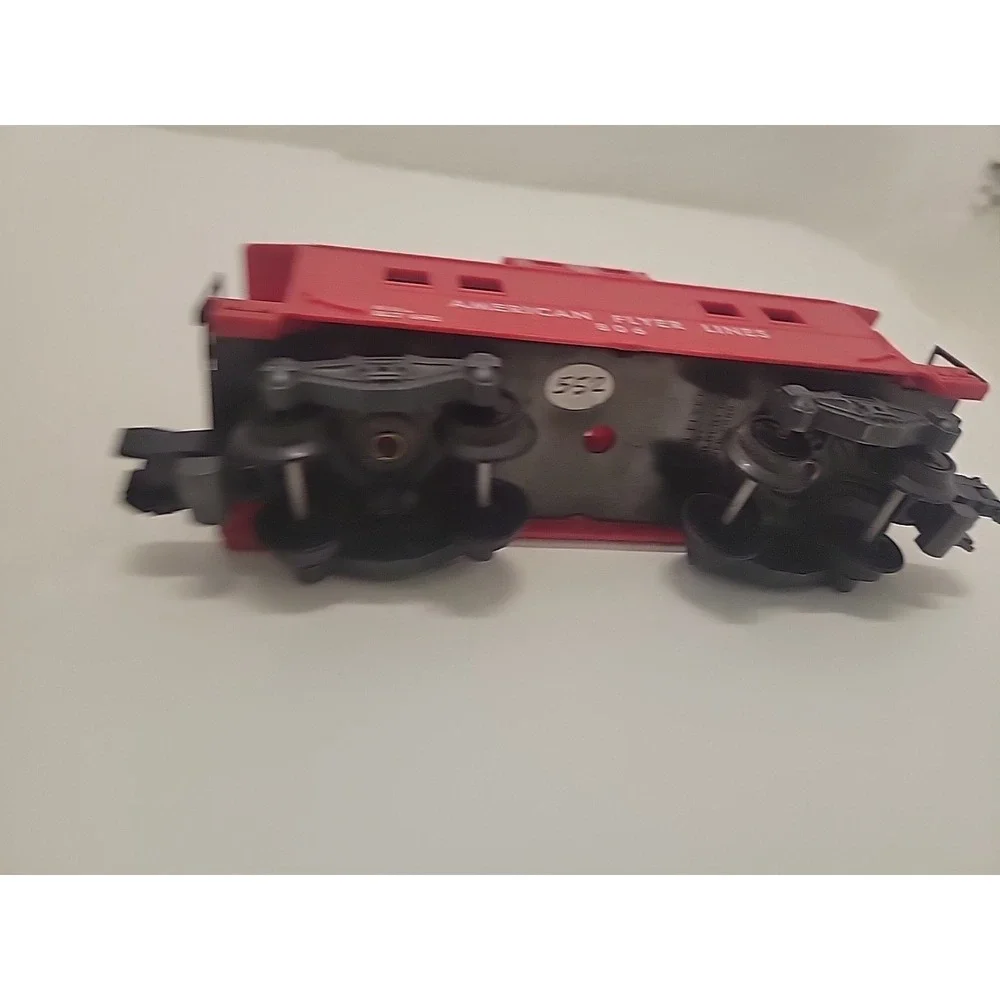 Lot 3 American Flyer 806 904 938 Red Caboose S Gauge Train Cars